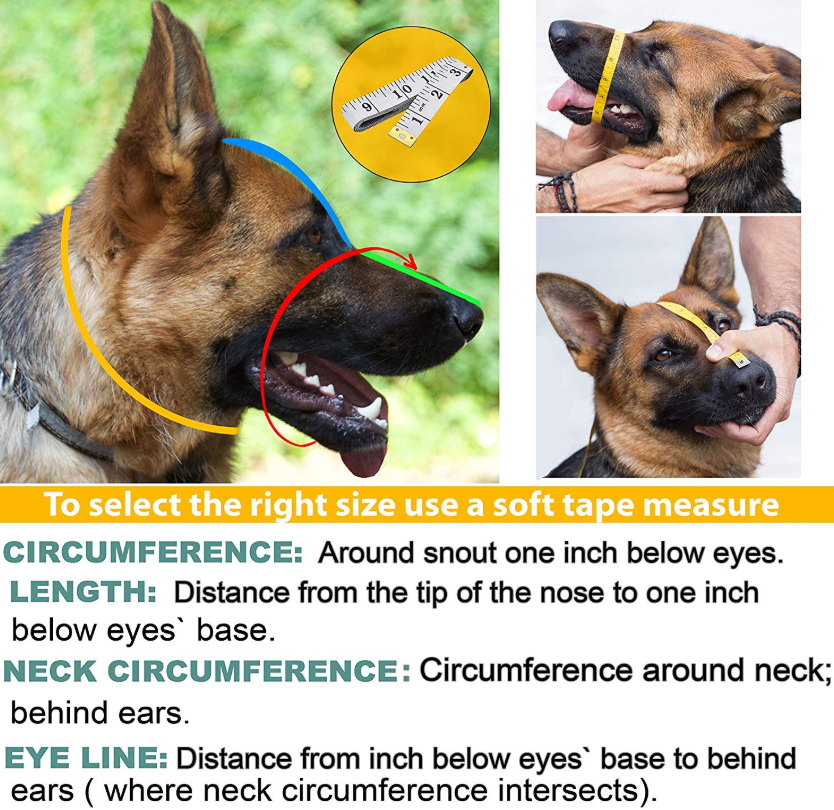 Reinforced Cage-Muzzle for Large Dogs