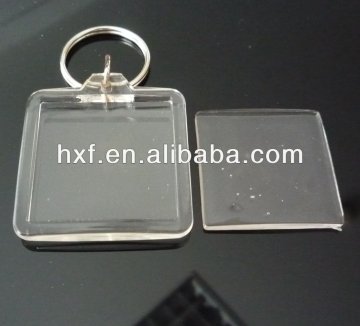 acrylic cube key chain