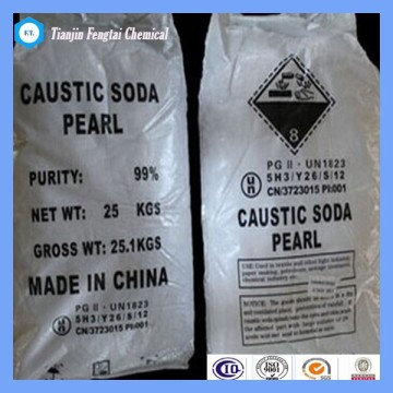 NaOH Pearls 99%/Caustic soda Pearls 99%/Sodium hydroxide 99%