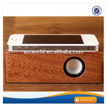 AWS1072 Mini Induction Speaker Wood Mobile Phone Mini Amplifer 5w 4 ohm Speaker