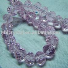 Pink crystal bead