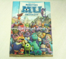 Customized PP PVC PET durable eco-friendly polypropylene pp plastic 5 pockets file folder with five indexes