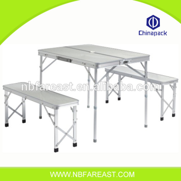 portable folding aluminium tables