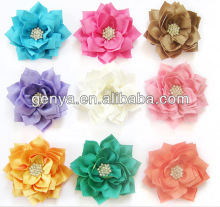 New style artificial hair flowers with rainstone