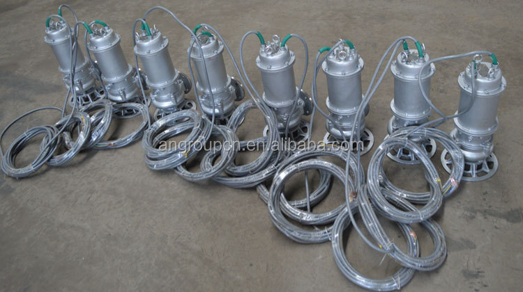 small electric motor driven sump pumps using for rainwater and sewage