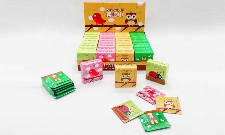 New arrival wipes hand wipe portable single pack wipes