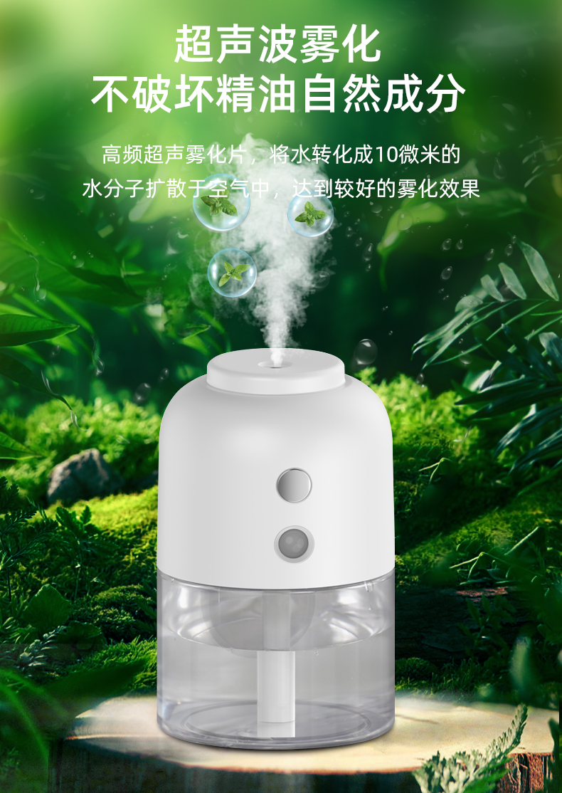 Cool Mist Fragrance Car Diffuser Humidifier-06