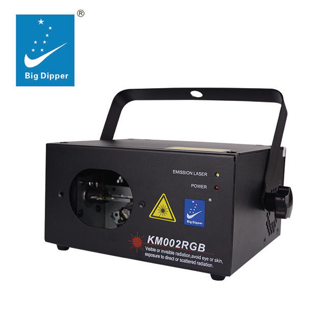 Big Dipper Light laser KM002RGB dmx led laser seven stars with time and space tunnel Butterfly dances effect