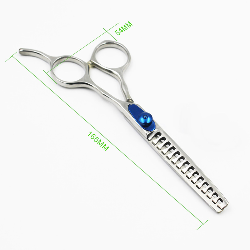 Wholesale Professional Stainless Steel Teeth Shape Blade Pet Dog Cat Hair Grooming Thinning Scissors