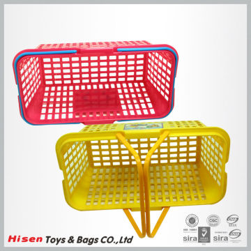 Plastic strawberry Handle basket