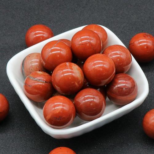 16MM Red Jasper Chakra Balls for Meditation Home Decoration