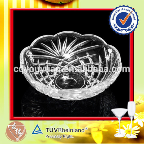 Hot selling heat resistant depression glass plates