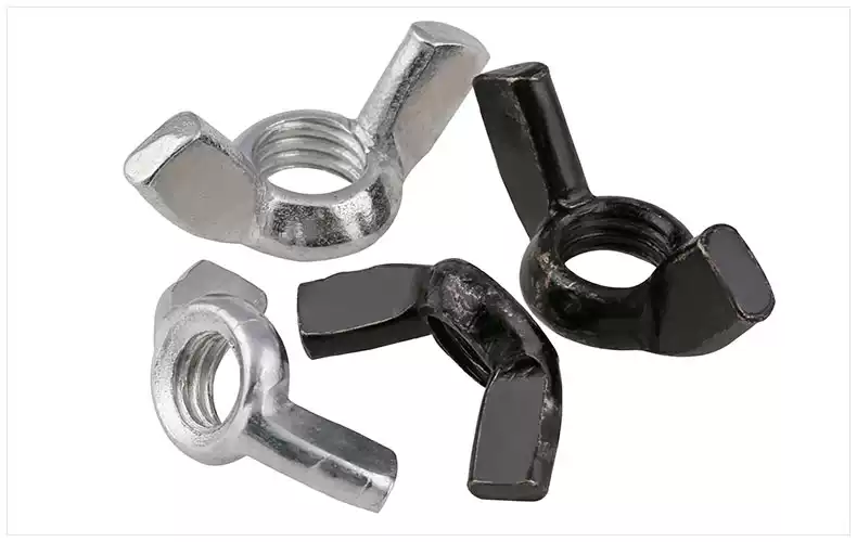 Znic Plated Wing Nuts