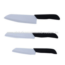 Extremely Sharp Never Rusts Santoku Knife, Ceramic, Sushi