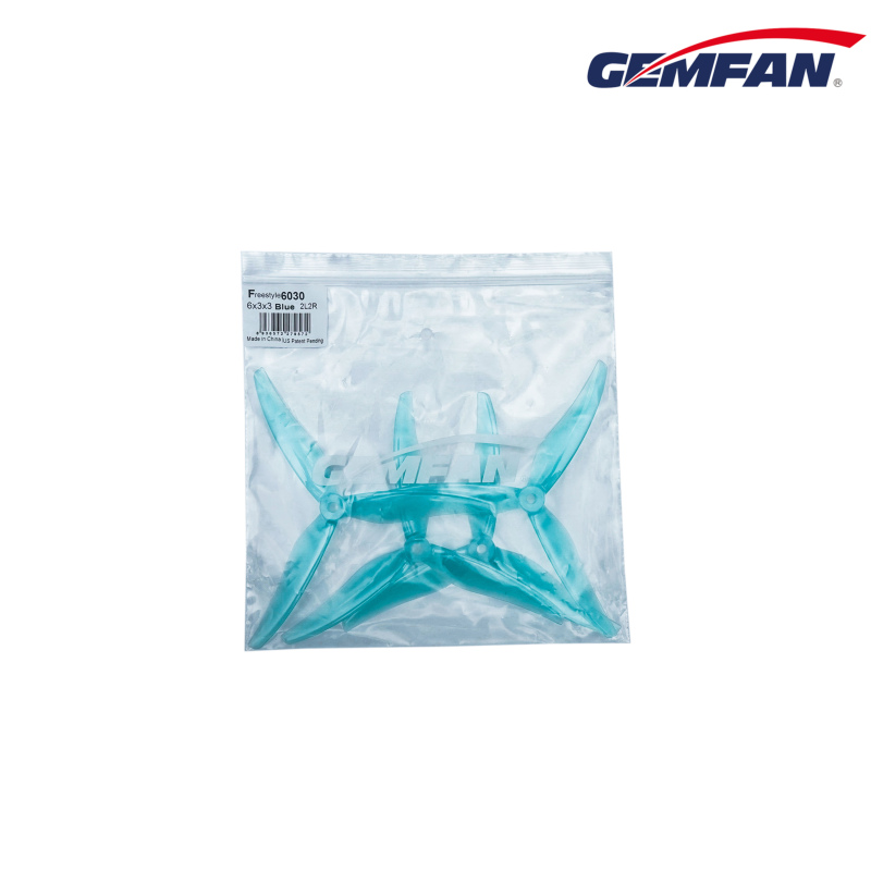 GEMFAN 6x3 Inch Freestyle Propeller 6030 3 Blade for Quadcopter Drone
