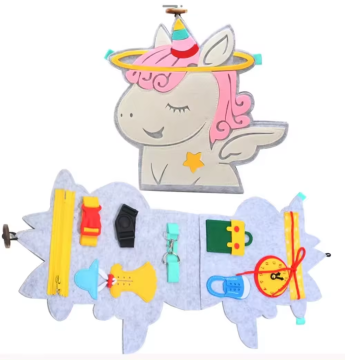 Eco Felt Quiet Book-Sensory & Motor Skills