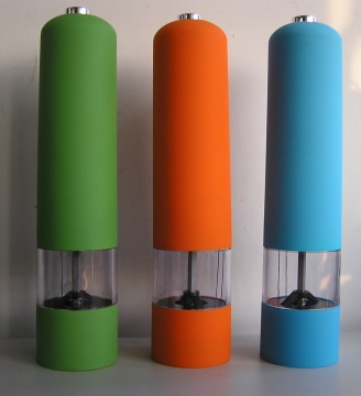 plastic electric pepper mill GL-PM001