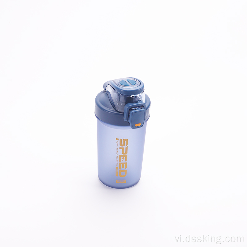 Chai nước 500ml với chai Sport Cup có nắp và rơm bằng nhựa PP đầy màu sắc