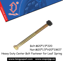 Heavy Duty Center Bolt Fastener for Leaf Spring