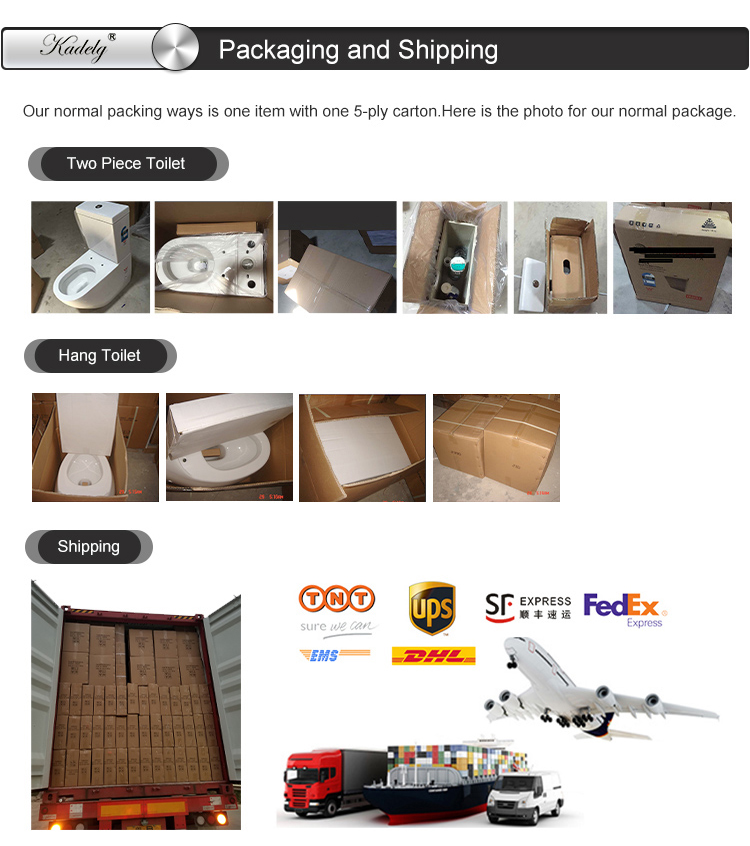 Ceramic Rectangular Wall Mounted Bathroom Sinks