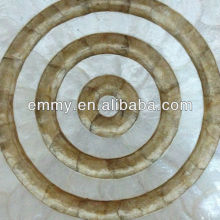 Capiz shell mosaic tile Gold capiz mother of pearl shell mosaic tile