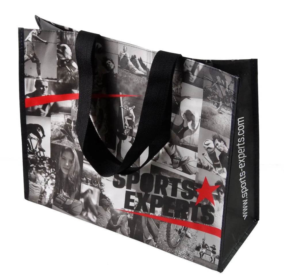 120/140/160/GSM Laminated PP Woven Shopping Bag (bottom low price for supermarket)