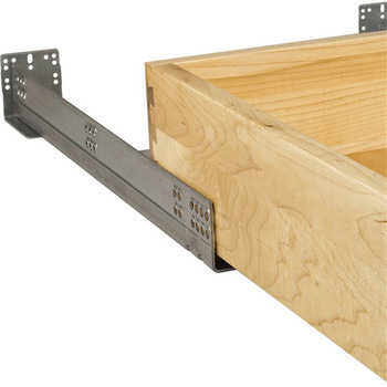 Level cabinet table slide rail