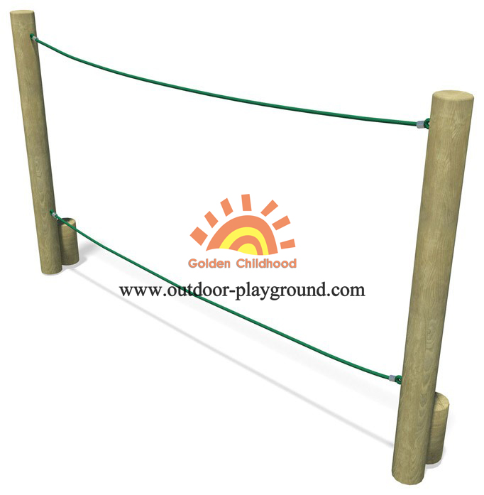 Rope Walk Balancing Playground Equipment