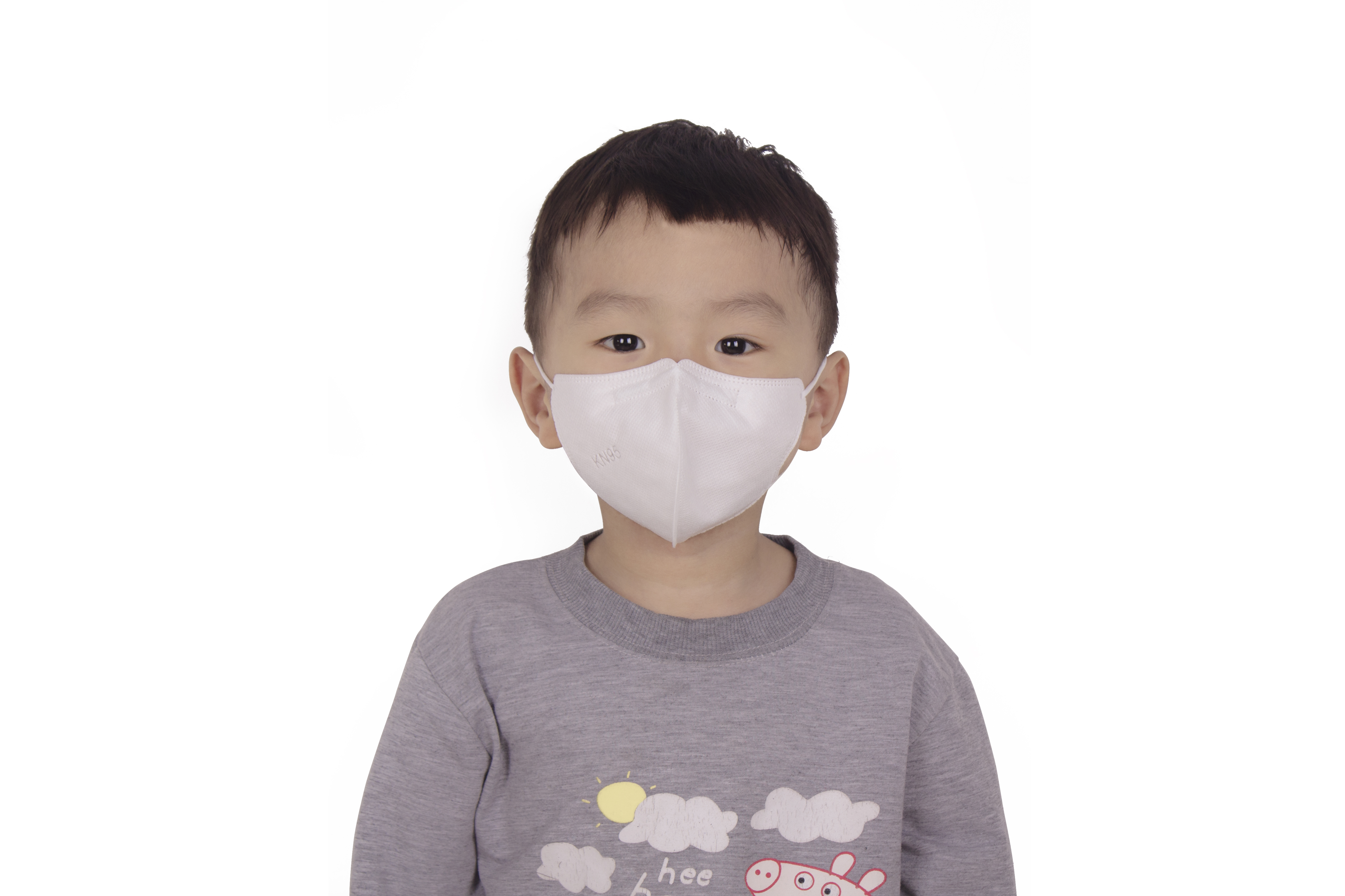 Maschera per bambini in materiale non tessuto di cotone antipolline PM2.5