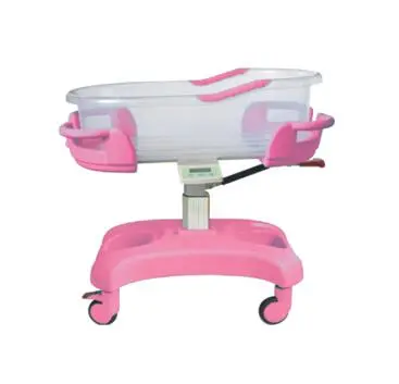 Baby Bed for Hospital Equipment Stainless Steel Cart