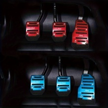 Aluminum Alloy Car Pedal Covers: Enhancing Safety with Anti-Skid Features for Accelerator and Brake Pedals
