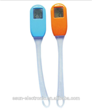 Cheapest cute book notice bookmark digital clock/ promotional gift clock/ Electronic digital gift