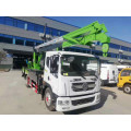 Dongfeng 4x2 telescopic aerial platform truck