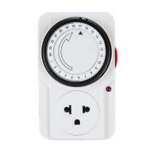 Programmable Manual Mechanical Timer for Home Appliances: 220V-240V/15A Socket Switch - TT-22A Thailand 24 Hours Programmable Timer