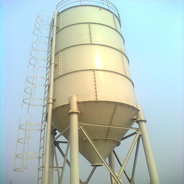 Dust collector 50 ton cement silo construction