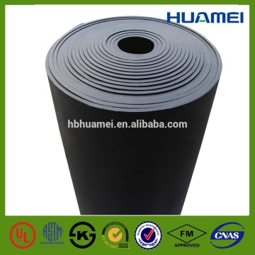 thinkness ISO BS-476 Any Size hot sell NBR foam rubber sheet