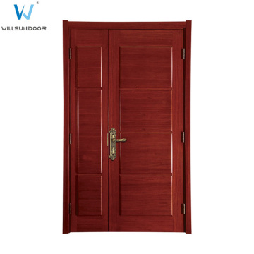 Entrance Double Wooden Doors Big Entrance Doors Double Leaf Wood Doors