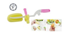 feeding bottle brush,Newest Baby Feeding Baby Bottle Brushes 360 Degree Rotation Brushes 1set(2pair) Mixed Color