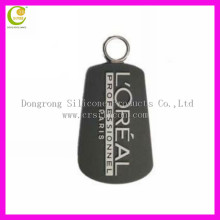 Popular design pvc rubber zipper puller zip puller reflective zipper puller