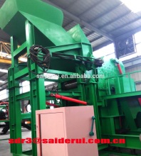 Scrap engine & transformer crusher
