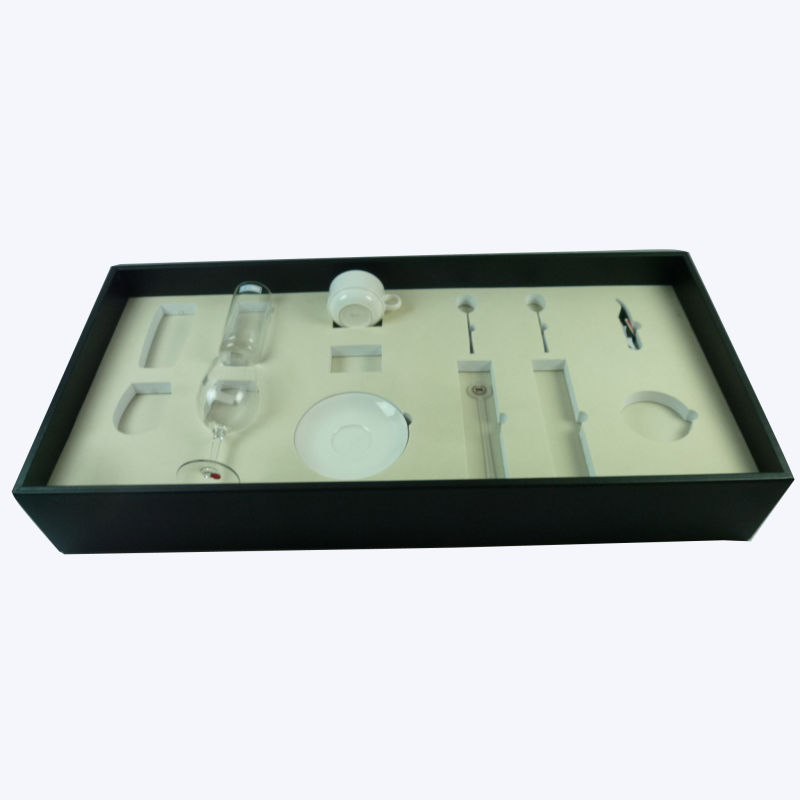 Matt Lacquer Cup Box, Glass Cup Storage, Wine Cup Holder Box (PB201)