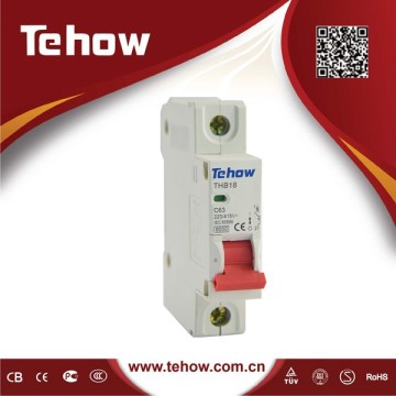 dz47-63 1p mini circuit breaker