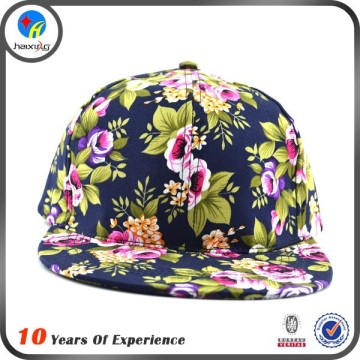 bast floral snapback hat