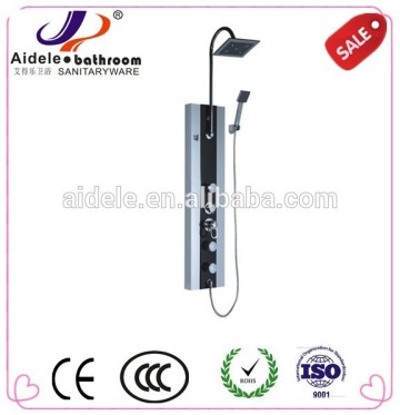 factory price hot sale massage shower panel /wall mounted steel shower panel