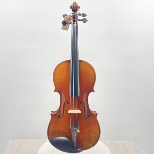 4 4 Violine handgefertigte fortgeschrittene Geige Violino Maple Fichte Flamed Massive Holzkoffer Bosin Rosin Geige Violine