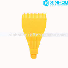 Plastic cleaning clear air blower nozzle