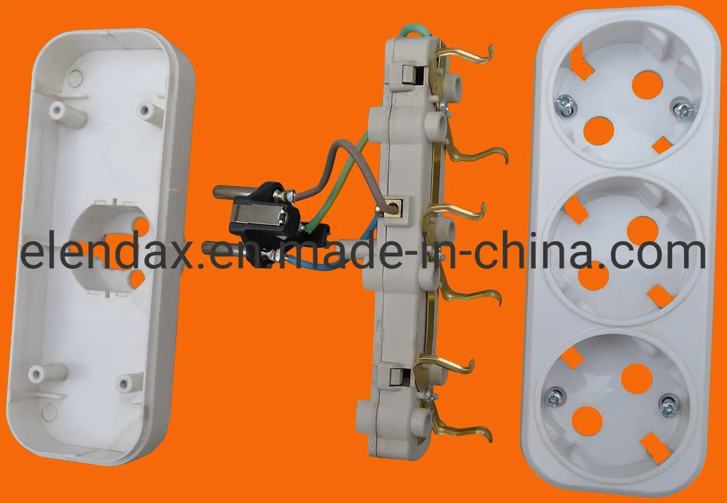 Розетка адаптера питания стандарта ЕС на 16 А (P8813)