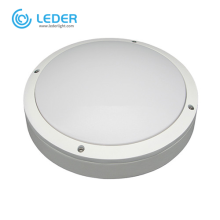 LEDER دائرة بيضاء بسيطة LED مصباح الجدار في الهواء الطلق