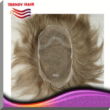 Human Hair No Shedding Hair Toupee Natural Style from Factory