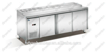 worktable freezer/Pizza Refrigerator for Kitchen/worktable refrigerator freezer